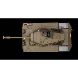 Czołg zdalnie sterowany ASG/IR/dźwięk/dym 1:16 U.S. M41A3 Walker Bulldog Light Tank RTR 2.4Ghz - Heng Long 3839-1U (PRO)